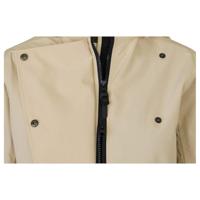 AGU Trench Coat Long Regenjas Urban Outdoor Dames - Cement - S - Waterdicht - thumbnail
