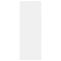 Schoenenkast 52x37,5x100 cm bewerkt hout wit - thumbnail