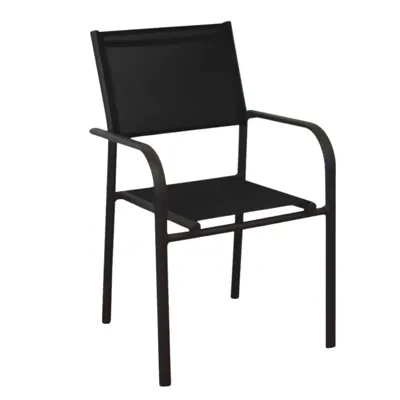 Duca diningstoel zwart