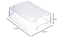 Organiser voor de koelkast Mondex Transparant 31,5 x 21,5 x 9 cm - thumbnail