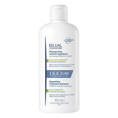 Ducray Kelual Squanorm Shampoo Vette schilfers 400ml