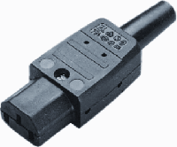 Audio WireZ euro stekker female recht - thumbnail