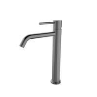 Wastafelmengkraan Hoog BWS Uitloop 19.5 cm 1-hendel Gunmetal - thumbnail