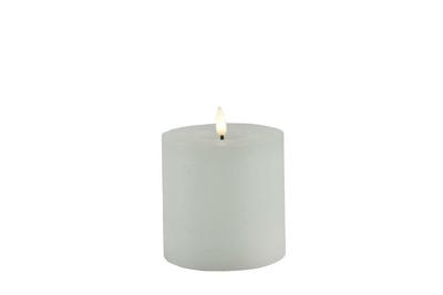 Led kaars Lyon D10 H 10 cm Wit