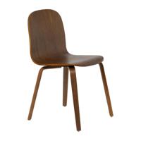 Eetkamerstoel Nordic - bruin - 80x53x42.5 cm - thumbnail