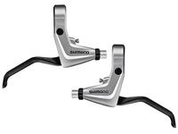 SHIMANO remgreep "alivio bl-t4000" br.lever shim. alivio pair 2-f sil.w.cab.+sle. - thumbnail