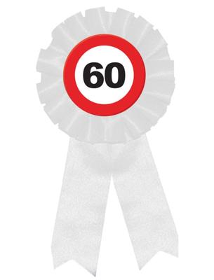 Rozet Verkeersbord 60 Jaar
