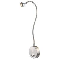Globo WandlampSerpent nikkel met snoer - 24109W - thumbnail
