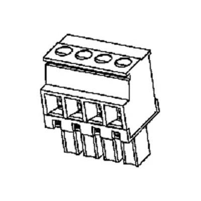 Molex 395133005 Printklem Aantal polen 5 1 stuk(s)