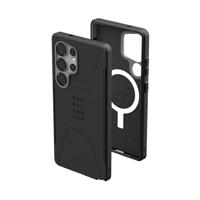 Urban Armor Gear Civilian Backcover Samsung Galaxy S25 Ultra Zwart Inductieve lading, Stootbestendig - thumbnail