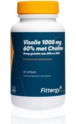 Fittergy Visolie 1000mg 60% Met Choline Capsules Fittergy Visolie 1000mg 60% Met Choline Capsules