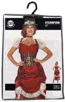 Steampunk Jurk Eliza Dames - thumbnail