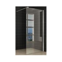 Wiesbaden inloopdouche + RVS profiel 1000x2000 10 mm NANO glas - thumbnail