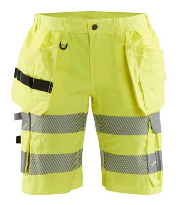 Blåkläder Dames High-Vis short met stretch 71861811 | High-Vis Geel | Maat 46 - 7330509729793
