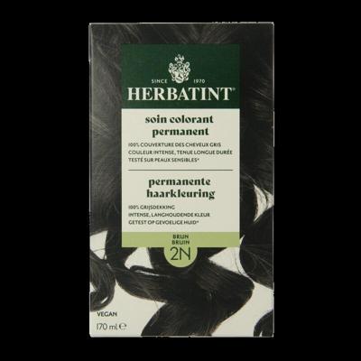 Herbatint Permanente Haarkleuring Bruin 2N