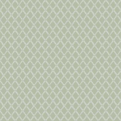 Dutch Wallcoverings Fagelsang - Trevor Green/White