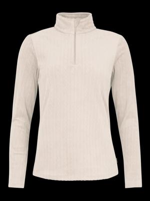 Protest Gail 1/4 Zip Pully Dames Kitoffwhite M/38