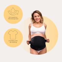 Zwangerschapsriem CARRIWELL zwart - thumbnail