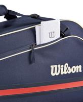 Rackettas Wilson 6Pk Team Racket Bag 2025 Donkerblauw - thumbnail