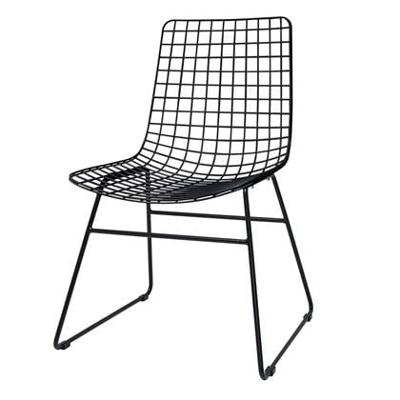 HKliving Wire stoel zwart HKliving Wire stoel zwart