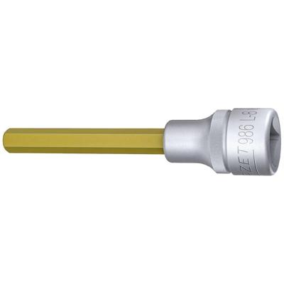HAZET Dopsleutelbit 986L-8 · 1/2 inch (12,5 mm) vierkant hol · Binnen-zeskant-profiel · SW 8 mm HAZET Dopsleutelbit 986L-8 · 1/2 inch (12,5 mm) vierkant hol · Binnen-zeskant-profiel · SW 8 mm
