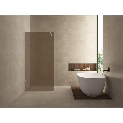 Glasplaat Wiesbaden Less 90x200 cm 8 mm Nano Vintage Brons Glas