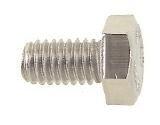 Bofix bout zeskant m6x12 rvs (p50)