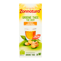 Zonnatura Groene Thee met Gember - thumbnail