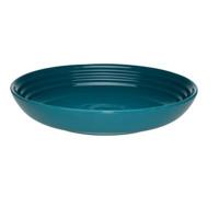 LE CREUSET - Aardewerk - Diep bord 22cm Deep Teal - thumbnail