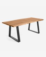 Kave Home Eettafel 'Alaia' Acacia Boomstam, 160 x 90cm - thumbnail