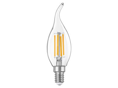 LIVARNO LED-filamentlamp (Kaars wind E14)