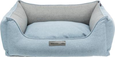 TRIXIE HONDENMAND LONA HOEKIG LICHTBLAUW/GRIJS 80X60X27 CM