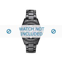 Armani horlogeband AR1423 Keramiek Zwart 10mm - thumbnail