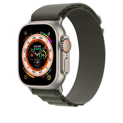 Apple Alpine Loop Apple Watch 42mm / 44mm / 45mm / 49mm Small Green