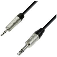 Adam Hall 4 Star BVW 0150 Rean verloopkabel 1x stereo jack naar 1x mini-jack 1,5m - thumbnail