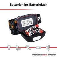 Arcas 7 Modi 5W Hoofdlamp LED werkt op batterijen 160 lm - thumbnail
