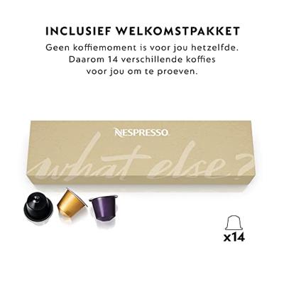Krups Nespresso Citiz XN761B + Aeroccino Nespresso Zilver - thumbnail