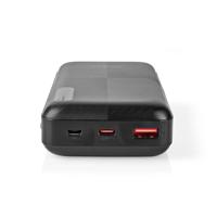 Powerbank | 20000 mAh | 2x 3.0 A | Outputs: 2 | Output: 1x USB-A / 1x USB-C | Inputs: 1x Micro USB / 1x USB-C | PD2.0 18W | Lithium-Polymeer - thumbnail