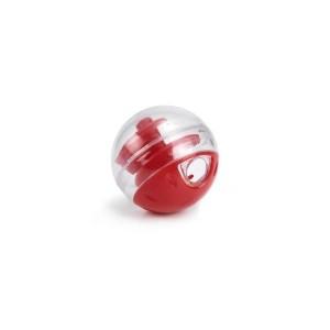 Beeztees twirly snackbal - kattenspeelgoed - rood - 5,5 cm Beeztees twirly snackbal - kattenspeelgoed - rood - 5,5 cm