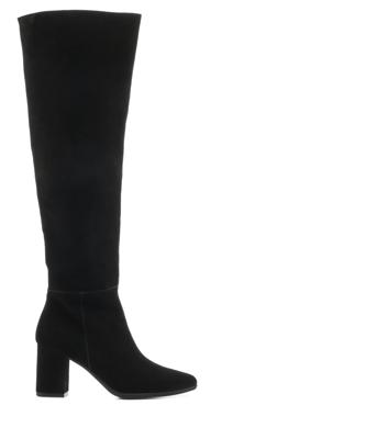 Lilian Dames Laarzen in Suede (Zwart) Lilian Dames Laarzen in Suede (Zwart)