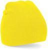 Beechfield CB44 Original Pull-On Beanie - Yellow - One Size - thumbnail