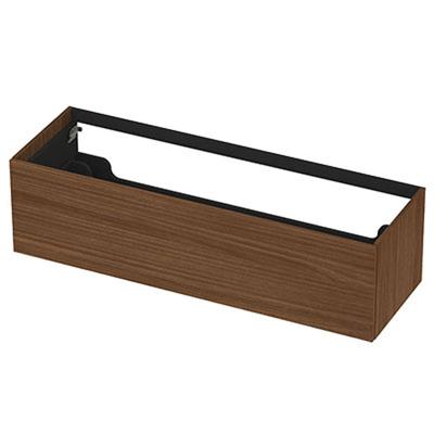 INK - Onderkast 1 Lade Push 2 Open Decor - 1400x450x376 Mm - Warm Walnoot
