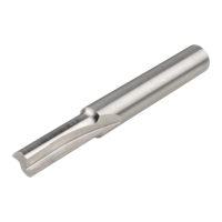 Wolfcraft 3801000 Groeffrees HSS Afmeting, Ø 5 mm Schachtdiameter 6 mm - thumbnail