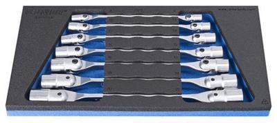 Unior inlay kniegewrichtsleutelset 964/17sos