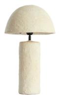 Light & Living Tafellamp 'Qazu' Papier Maché, 48cm, kleur Crème - thumbnail