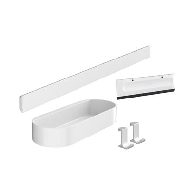 Bundelset Douche HansGrohe WallStoris Mat Wit Bundelset Douche HansGrohe WallStoris Mat Wit