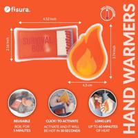 Hand Warmer &apos;&apos;Survival box&apos;&apos; pack of 2 - thumbnail