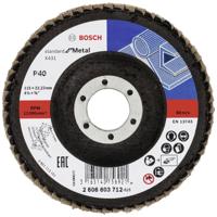 Bosch Accessories 2608603712 X431 Lamellenschijf Diameter 115 mm Boordiameter 22.33 mm Korrelgrootte (num) 40 Staal 1 stuk(s) - thumbnail