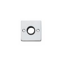 Rozetten met nokken vierkant 55x55x8mm messing verchroomd - thumbnail