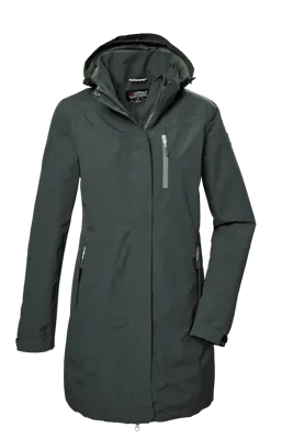 Killtec KOS 30 Parka Jas Dames Dark Green 38